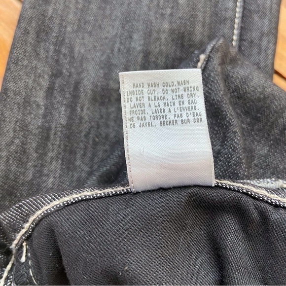 GUESS by Marciano black skinny jeans low rise Incrusted crystal luxury size 24 - Picture 9 of 14